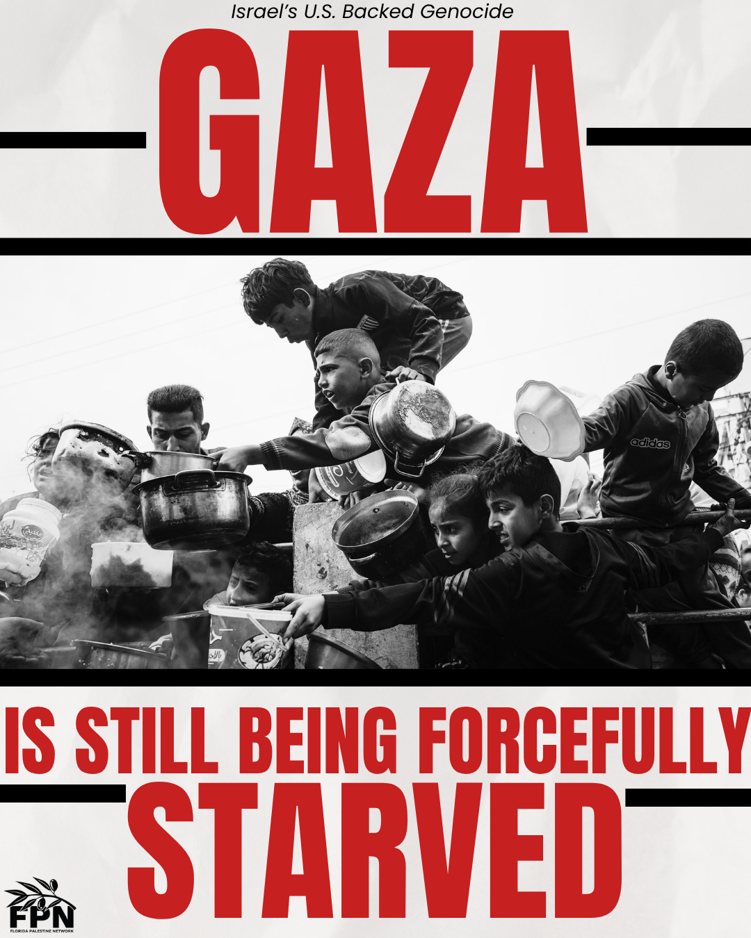 Gaza is Being Forcefully Starved cover image