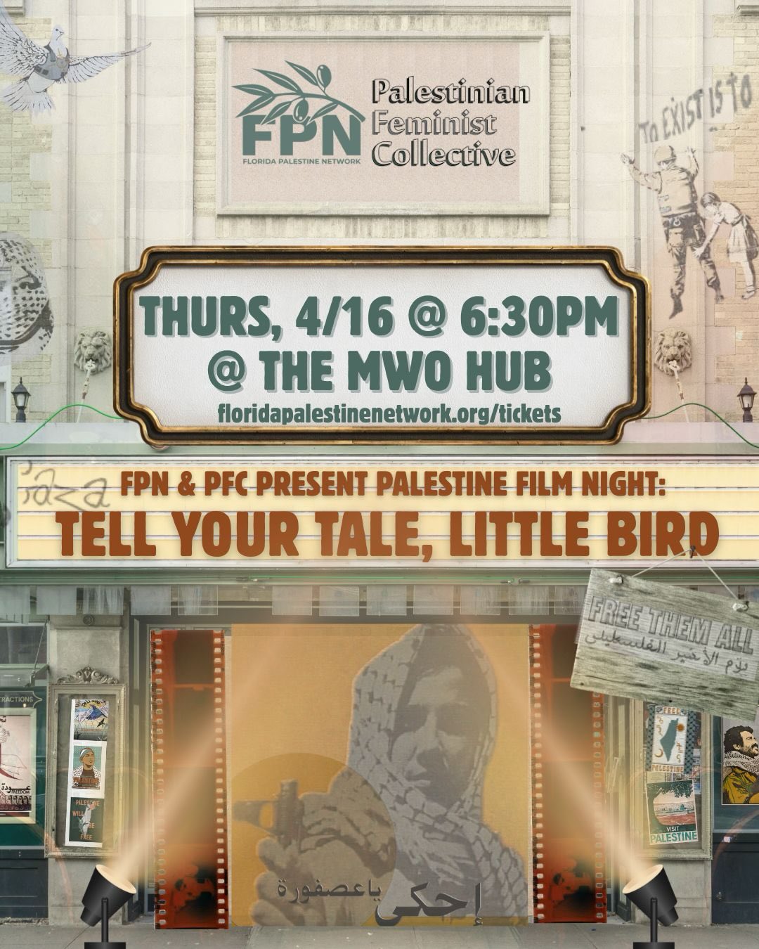 Film Night - Tell Your Tale Little Bird cover image