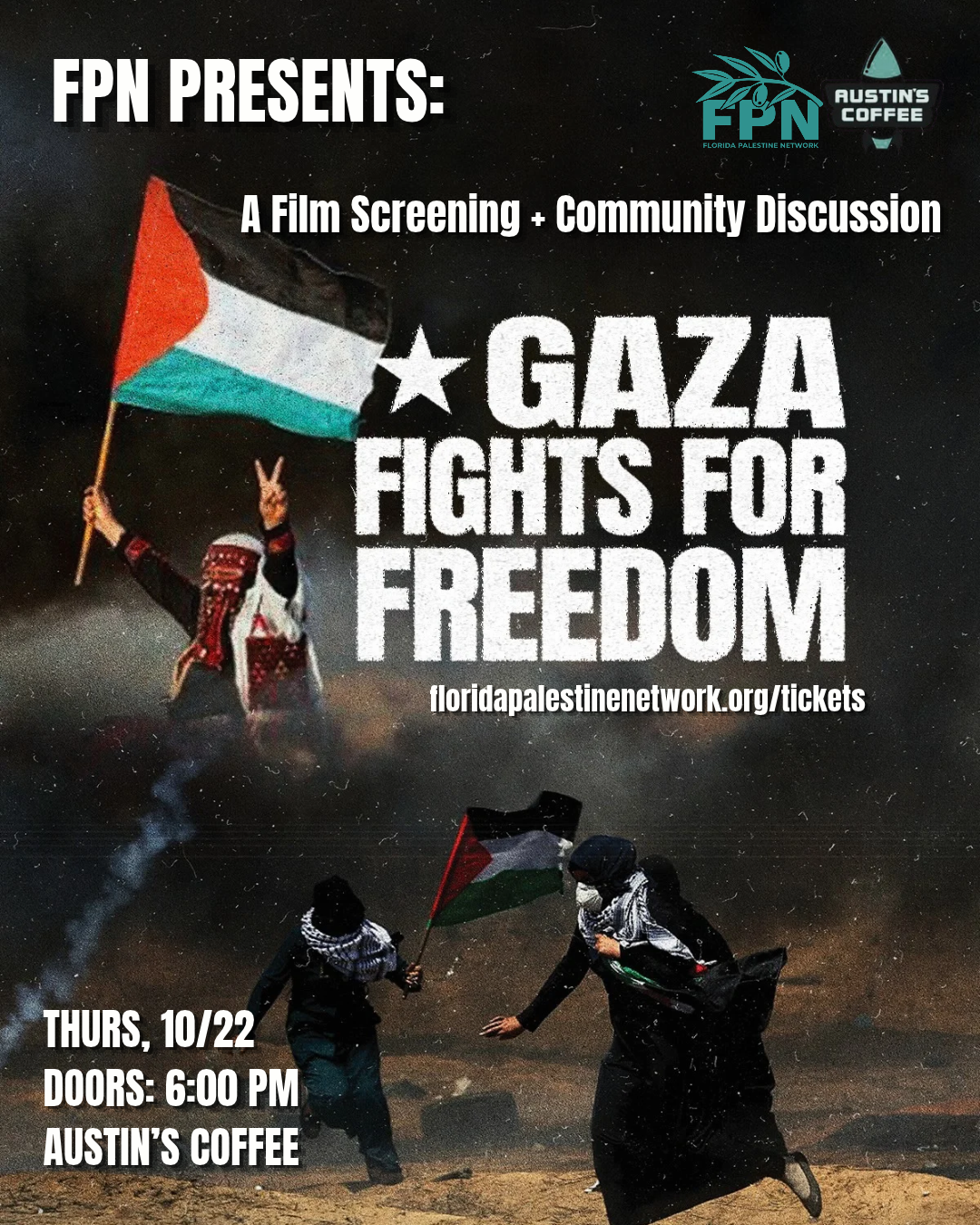 Film Night - Gaza Fights For Freedom cover image
