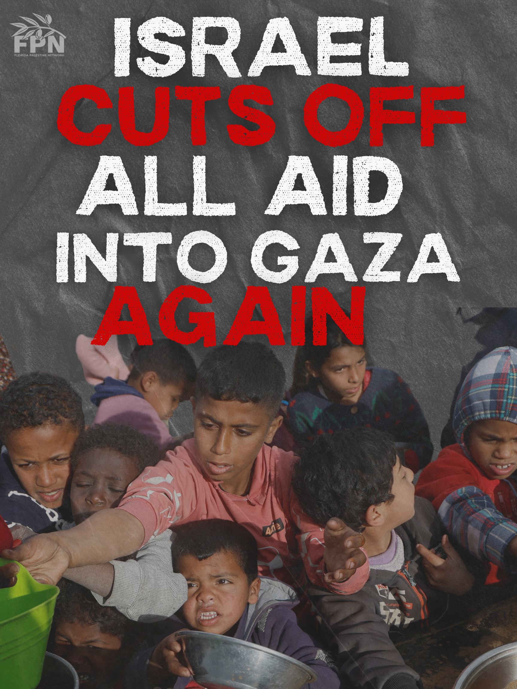 Israel Cuts Off All Aid Into Gaza Again cover image